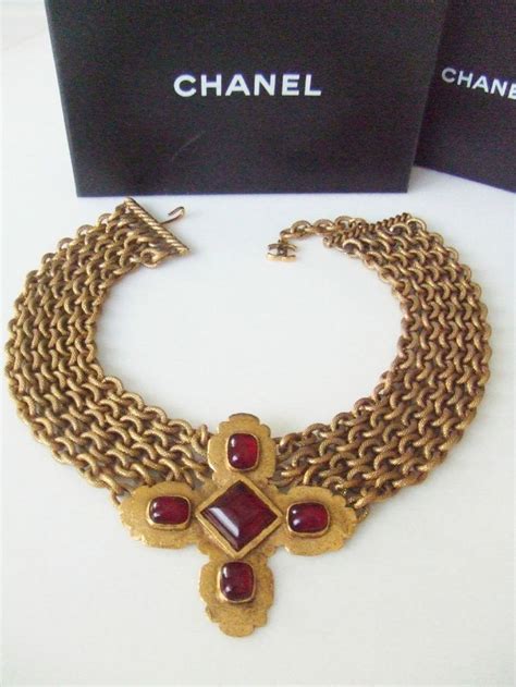 chanel byzantine jewelry|vintage chanel jewelry.